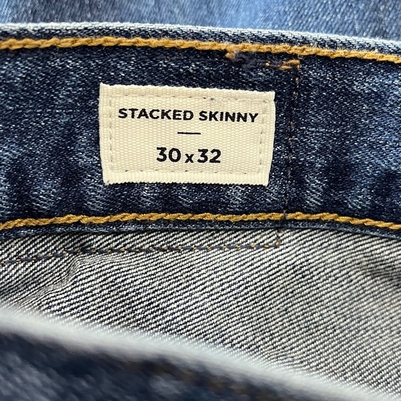 PacSun Jeans Men’s 30x31* Stacked Skinny Medium Indigo Wash Denim - Picture 7 of 9